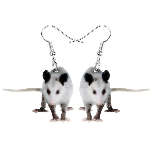 Realistic Rat Dangle Earrings for Halloween & Cosplay by HitMyNeed