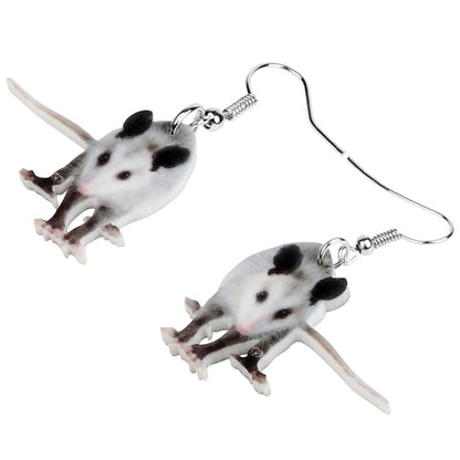 Realistic Rat Dangle Earrings for Halloween & Cosplay by HitMyNeed