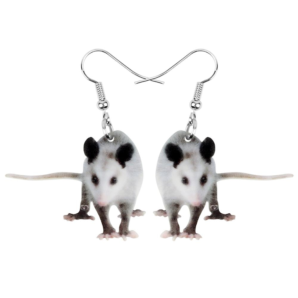 Realistic Rat Dangle Earrings for Halloween & Cosplay by HitMyNeed
