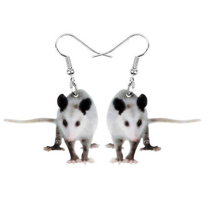 Realistic Rat Dangle Earrings for Halloween & Cosplay by HitMyNeed