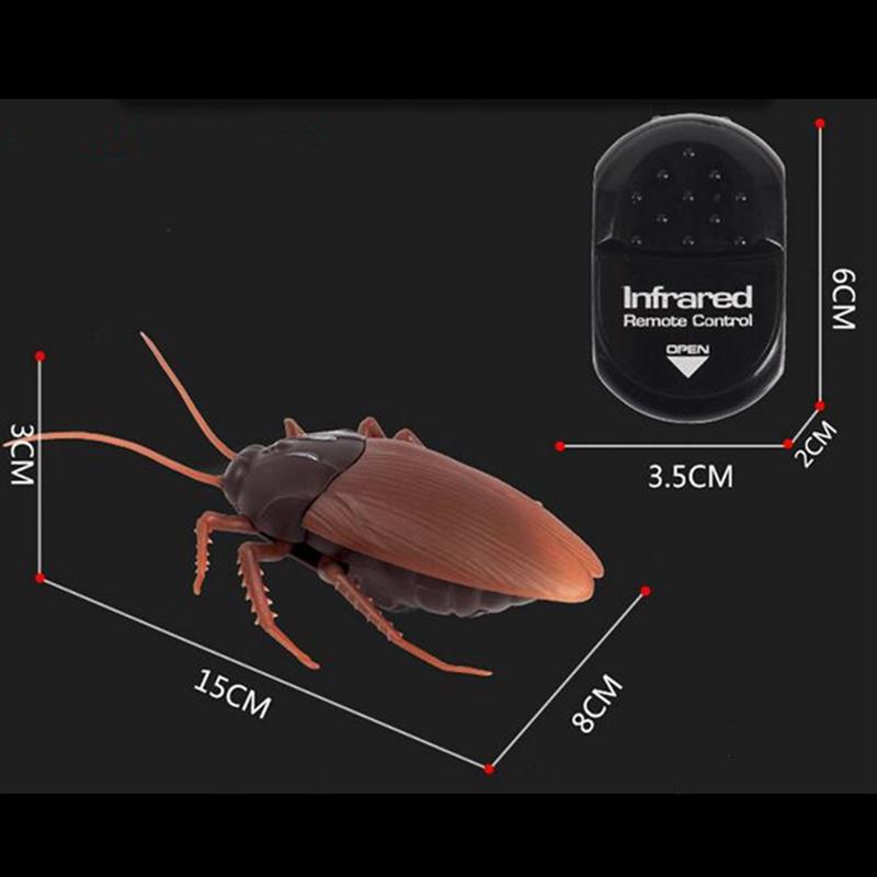 Realistic Remote Control Cockroach Prank Toy by HitMyNeed