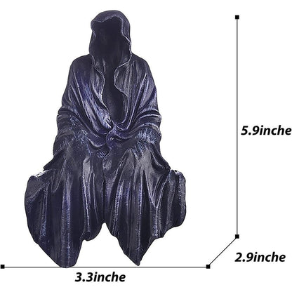 Reaping Solace Creeper Reaper Sitting Statue by HitMyNeed