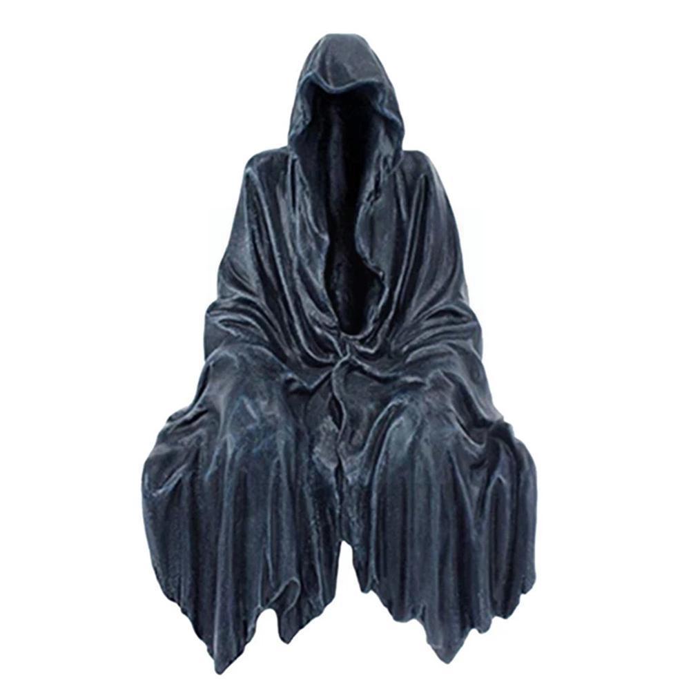 Reaping Solace Gothic Reaper Sitting Resin Statue by HitMyNeed
