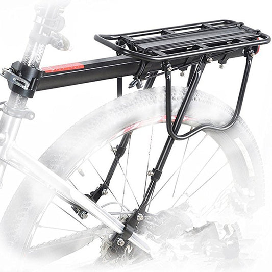 Rear Bike Rack Luggage Carrier with Reflector by HitMyNeed