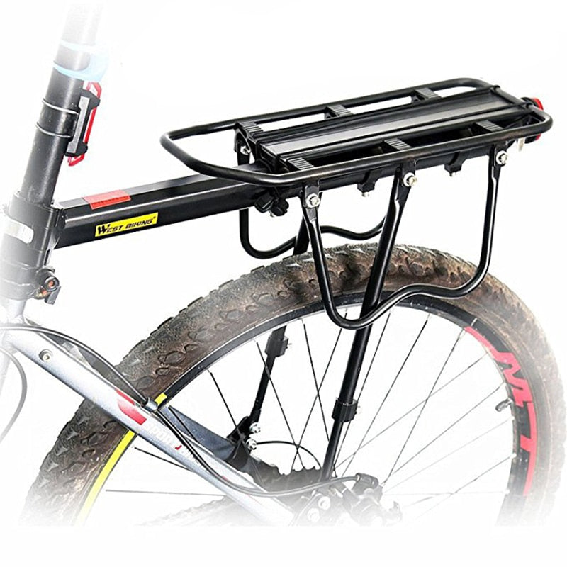 Rear Bike Rack Luggage Carrier with Reflector by HitMyNeed