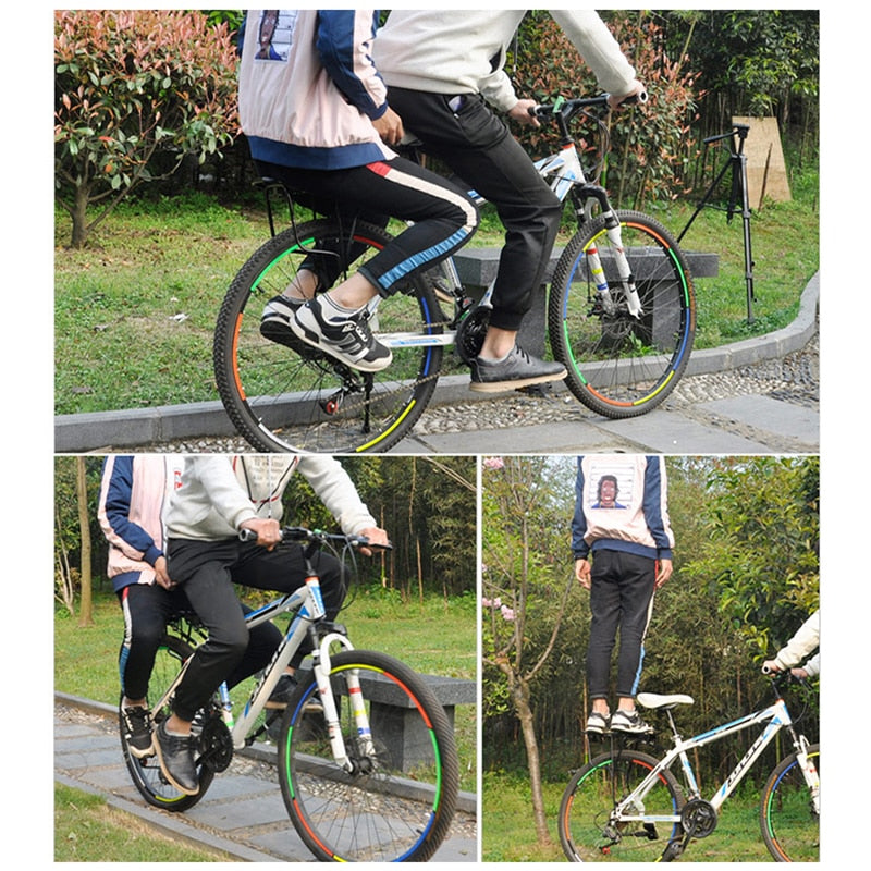 Rear Bike Rack Luggage Carrier with Reflector by HitMyNeed