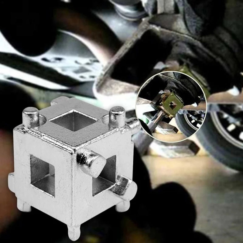 Rear Disc Brake Caliper Piston Rewind Cube 3/8" by HitMyNeed