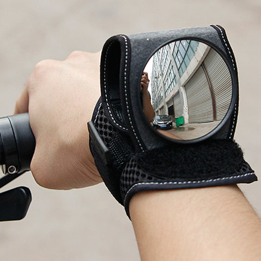 Rear View Bicycle Wrist Mirror for Safer Cycling by HitMyNeed