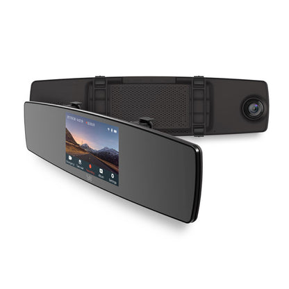 Rear View Mirror Dash Cam with Dual Front & Rear Camera by HitMyNeed