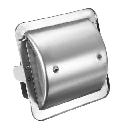 Recessed Stainless Steel Toilet Paper Holder by HitMyNeed