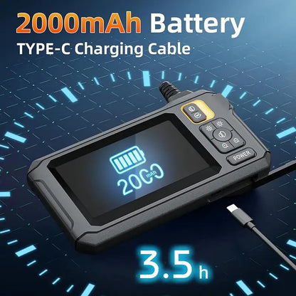 Rechargeable 1080P Industrial Endoscope Camera 4.3" by HitMyNeed