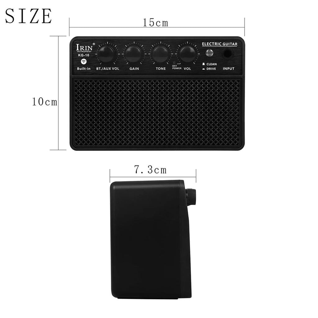 Rechargeable 10W Electric Guitar & Bass Amplifier by HitMyNeed