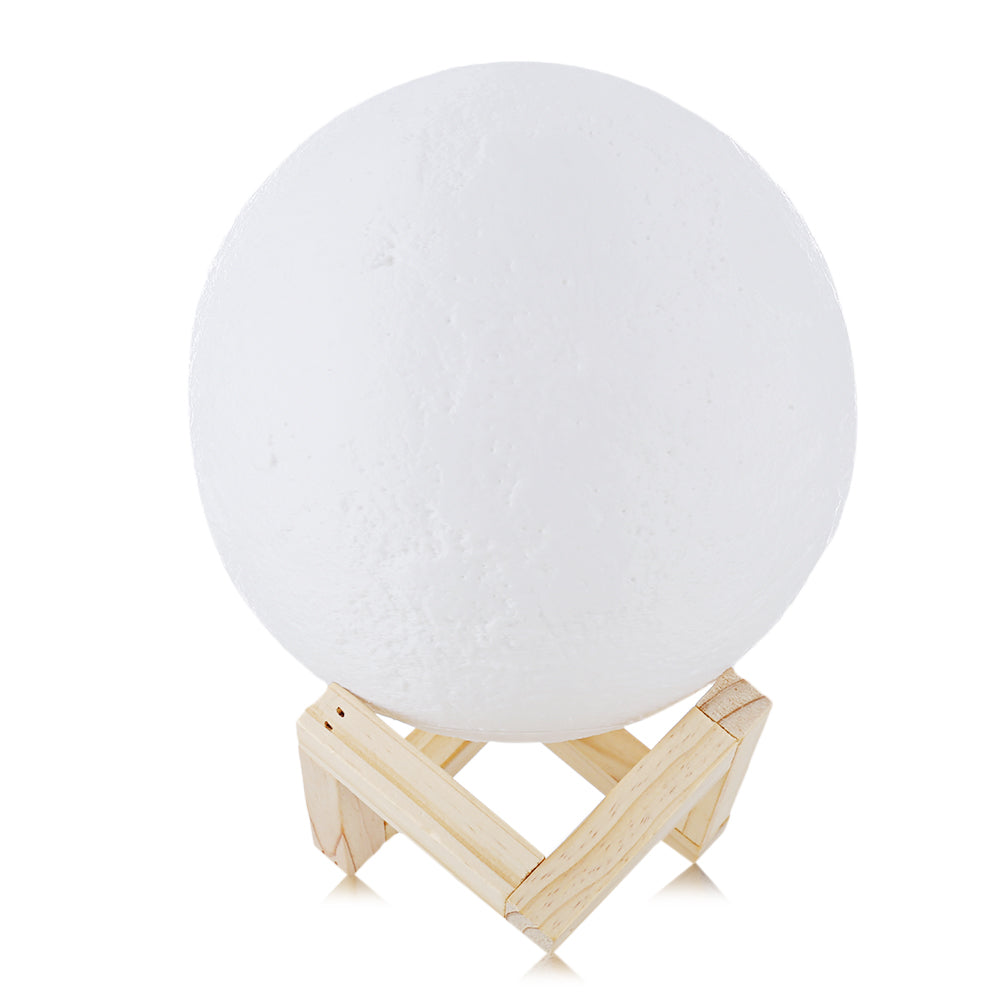 Rechargeable 3D Moon Night Lamp with Touch Control by HitMyNeed