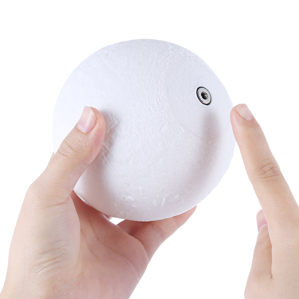 Rechargeable 3D Moon Night Lamp with Touch Control by HitMyNeed