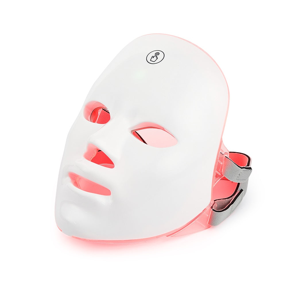 Rechargeable 7-Color LED Photon Facial Mask by HitMyNeed