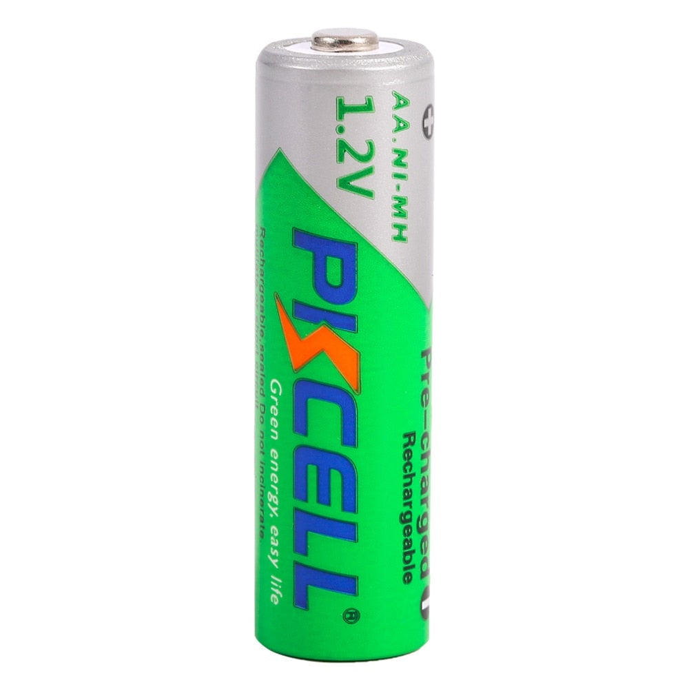 Rechargeable AA Batteries 2200mAh (Pack of 8) by HitMyNeed