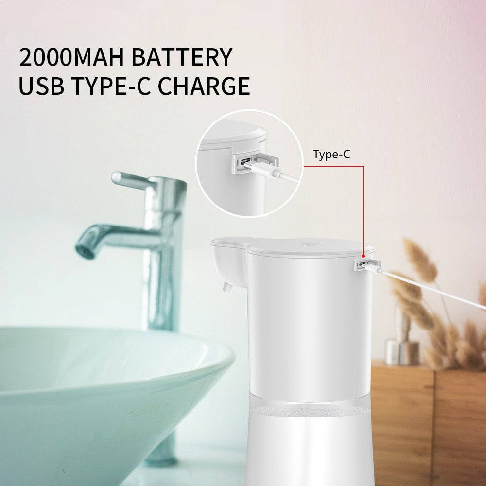 Rechargeable Automatic Foam Soap Dispenser by HitMyNeed