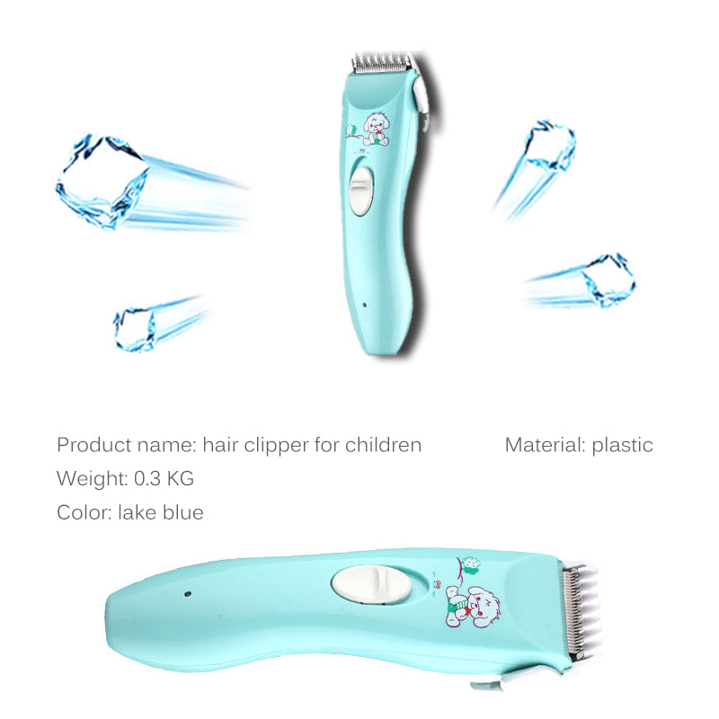 Rechargeable Baby Hair Trimmer with Safety Guard by HitMyNeed