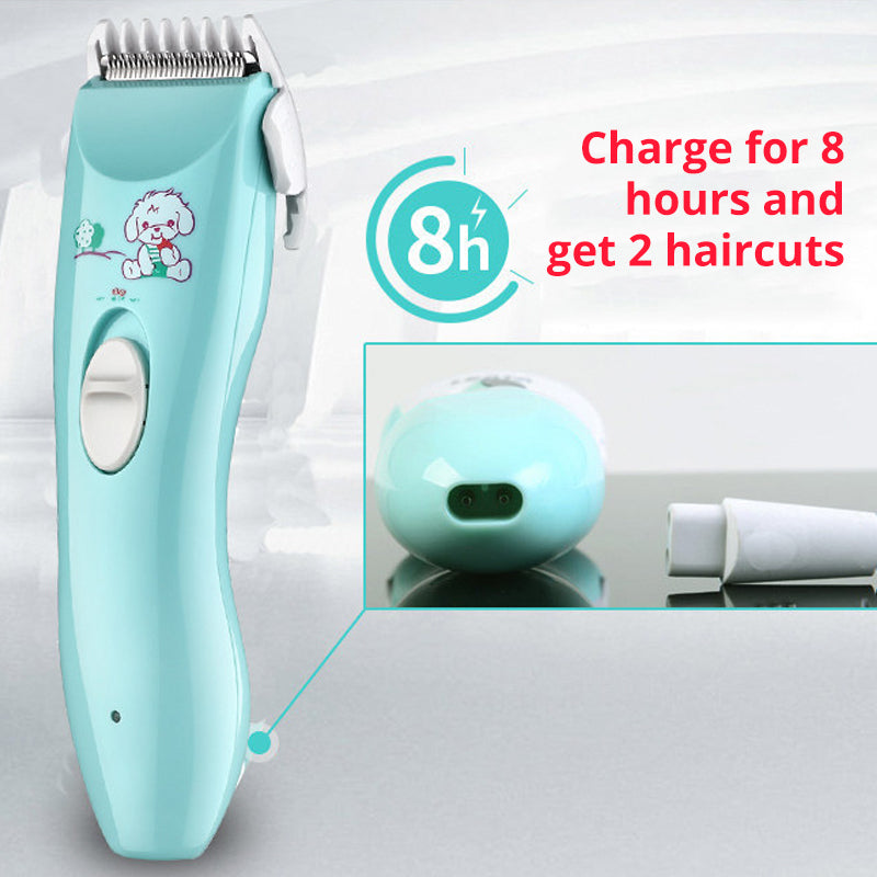 Rechargeable Baby Hair Trimmer with Safety Guard by HitMyNeed