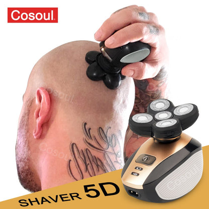 Rechargeable Bald Head & Body Electric Shaver for Men by HitMyNeed
