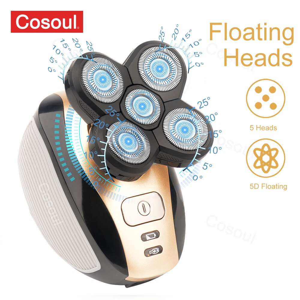 Rechargeable Bald Head & Body Electric Shaver for Men by HitMyNeed