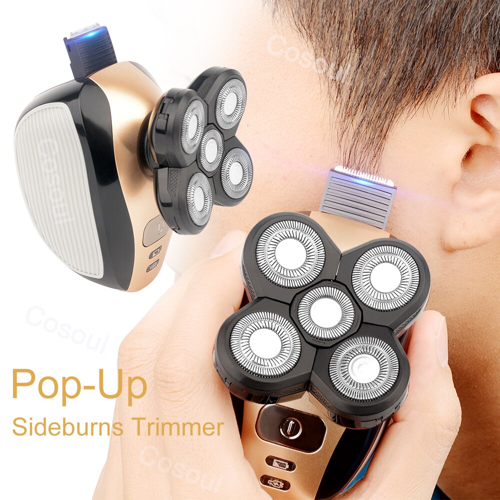 Rechargeable Bald Head & Body Electric Shaver for Men by HitMyNeed