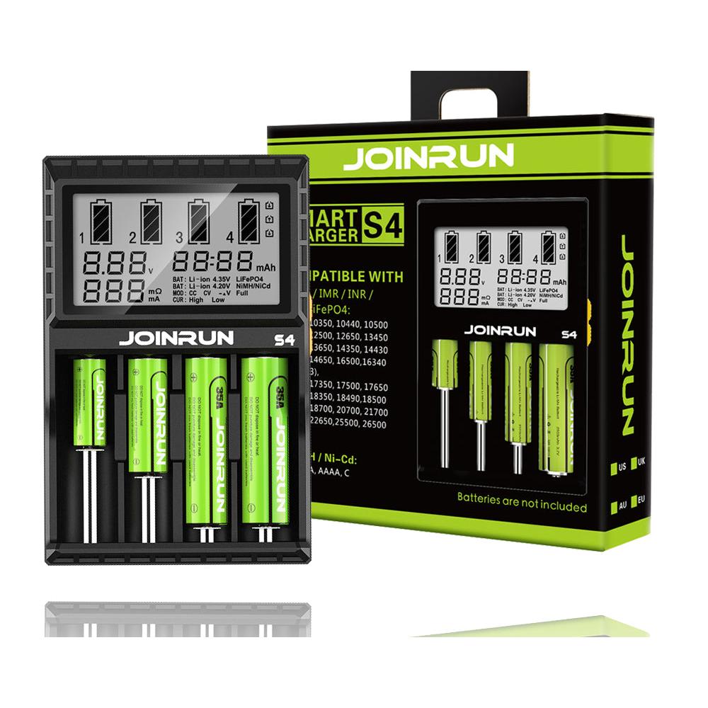 Rechargeable Battery Charger with LCD Display by HitMyNeed