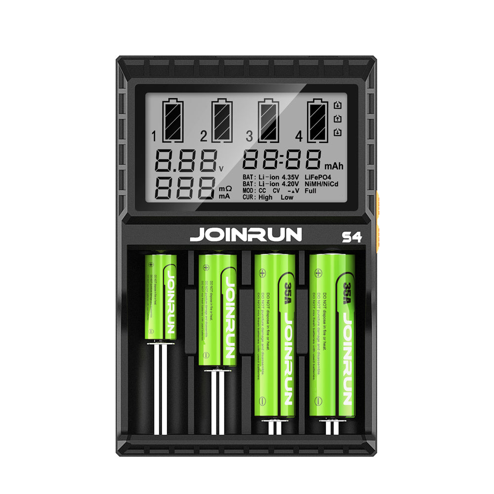 Rechargeable Battery Charger with LCD Display by HitMyNeed