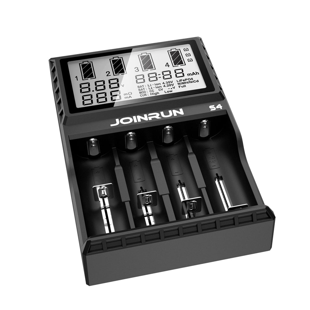 Rechargeable Battery Charger with LCD Display by HitMyNeed