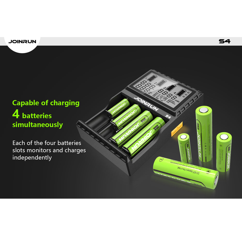 Rechargeable Battery Charger with LCD Display by HitMyNeed