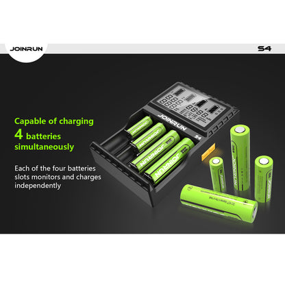 Rechargeable Battery Charger with LCD Display by HitMyNeed