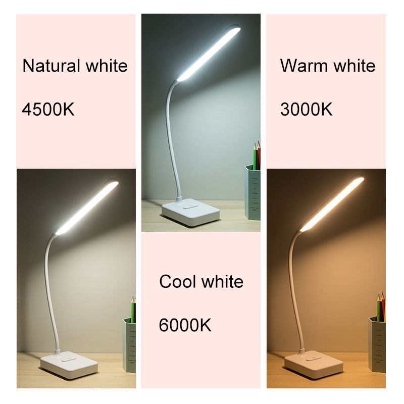 Rechargeable Battery Operated LED Table Lamp by HitMyNeed