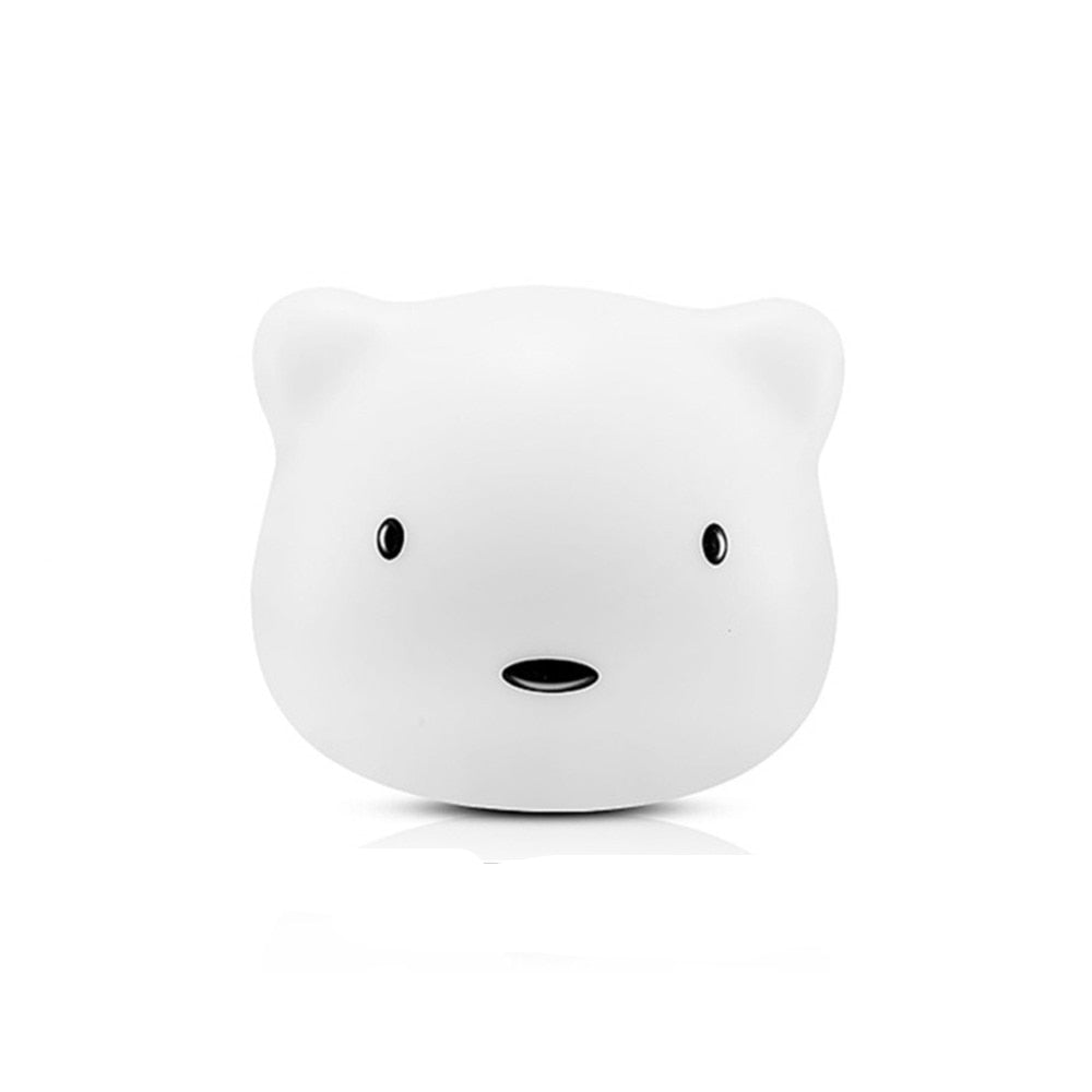 Rechargeable Bear Night Light with Touch Control by HitMyNeed