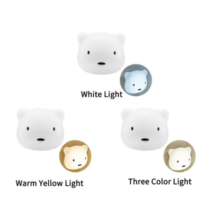 Rechargeable Bear Night Light with Touch Control by HitMyNeed