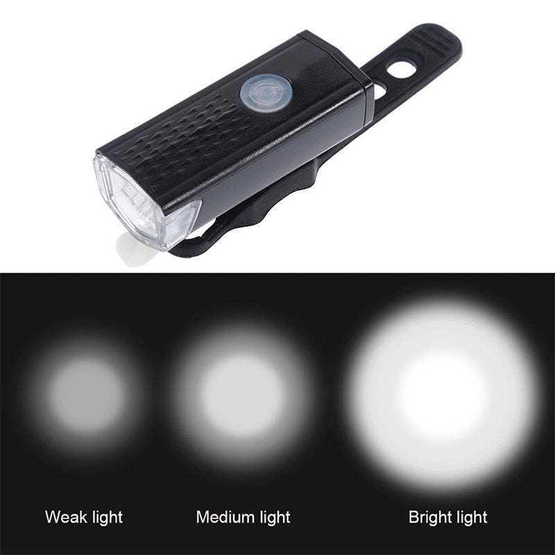 Rechargeable Bicycle Light with USB Charging by HitMyNeed