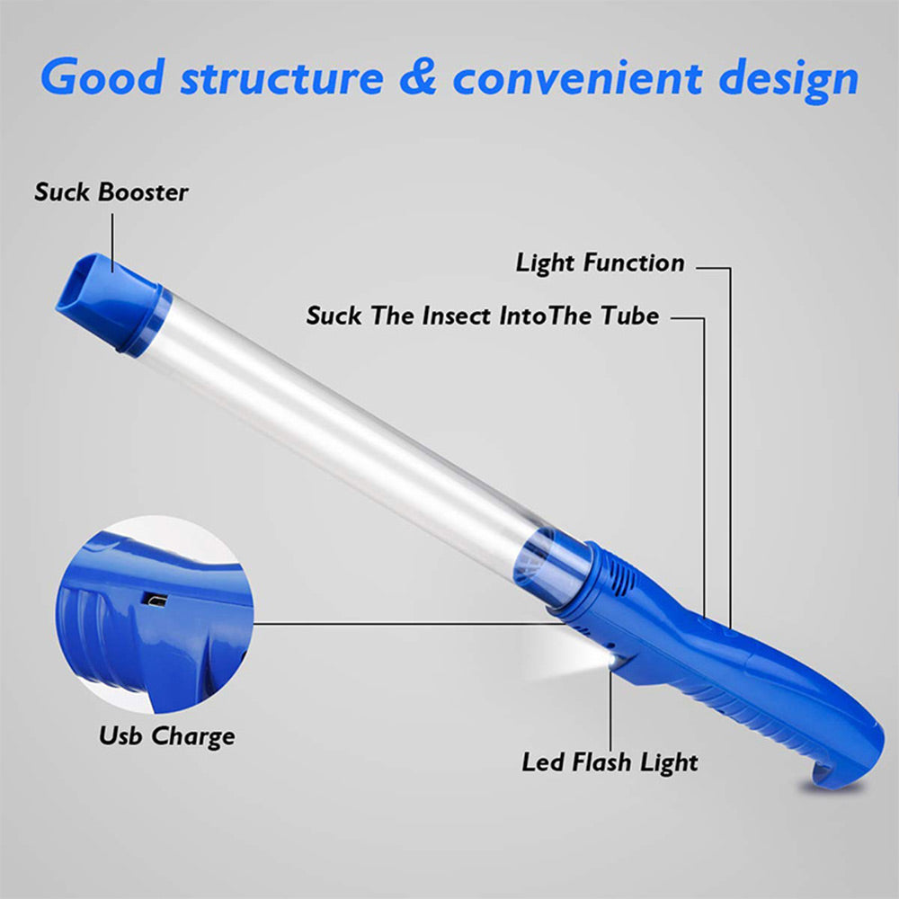 Rechargeable Bug Sucker Insect Trap with LED Light by HitMyNeed