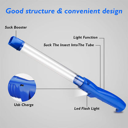Rechargeable Bug Sucker Insect Trap with LED Light by HitMyNeed