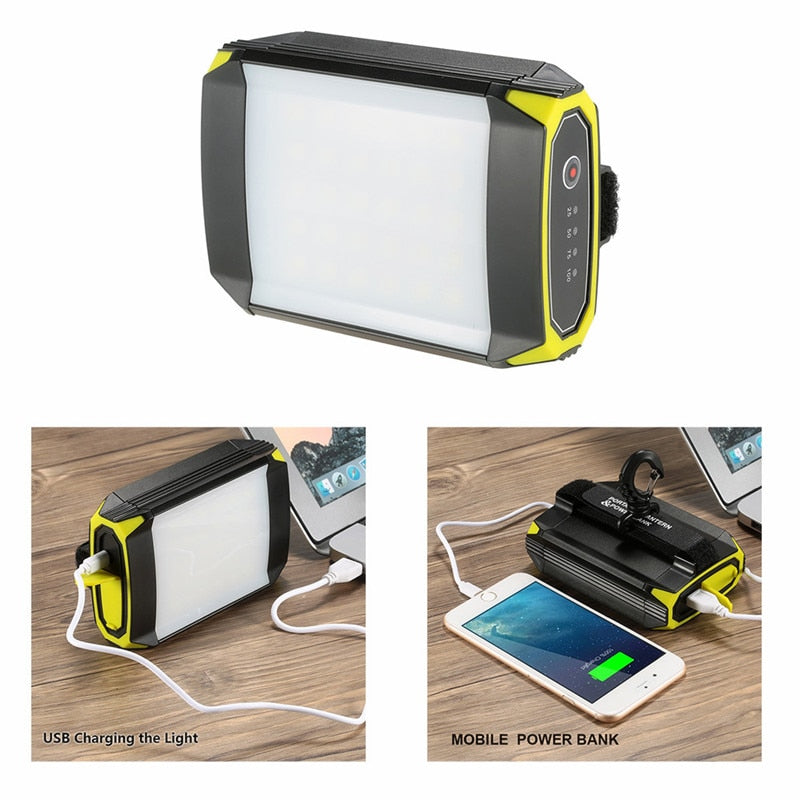 Rechargeable Camping Lantern with Power Bank, 400LM by HitMyNeed