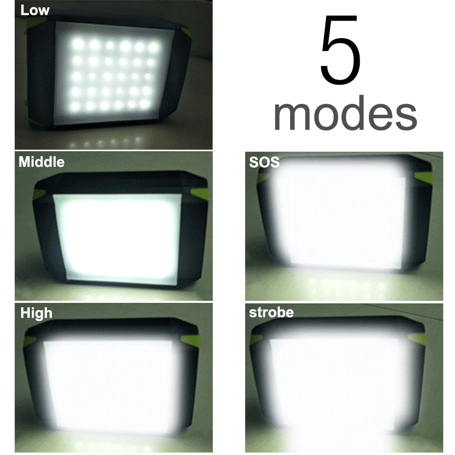 Rechargeable Camping Lantern with Power Bank, 400LM by HitMyNeed