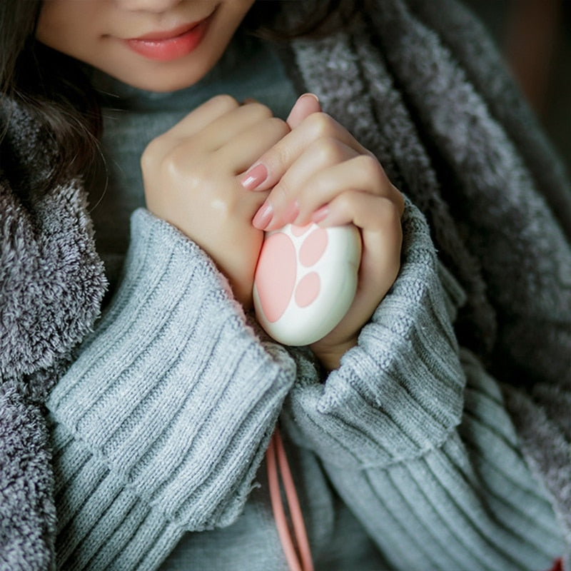 Rechargeable Cat Paw Hand Warmer with USB Charging by HitMyNeed
