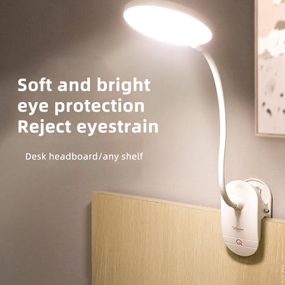 Rechargeable Clip On Bedside Reading Light by HitMyNeed