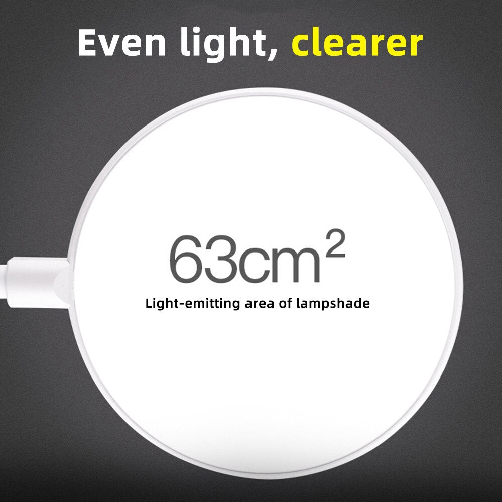 Rechargeable Clip On Bedside Reading Light by HitMyNeed
