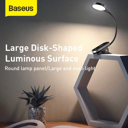 Rechargeable Clip-On Book Reading Light by HitMyNeed