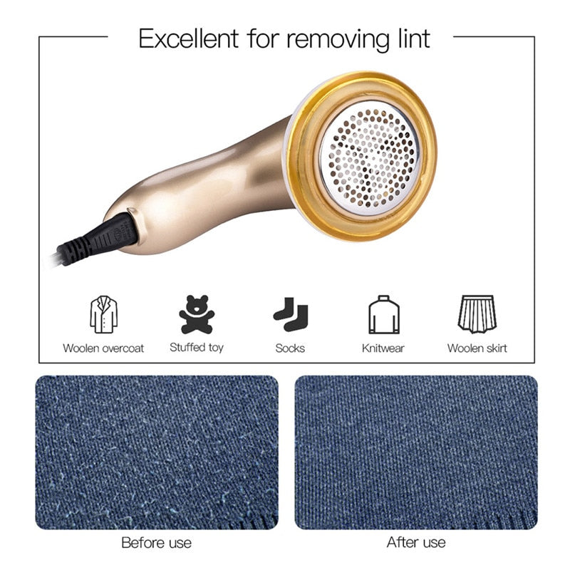 Rechargeable Clothes Lint Remover Fabric Shaver by HitMyNeed