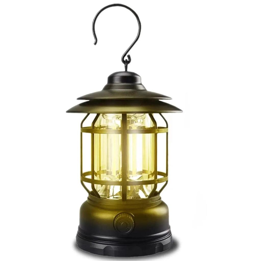 Rechargeable COB Camping Lantern with Stepless Dimming by HitMyNeed