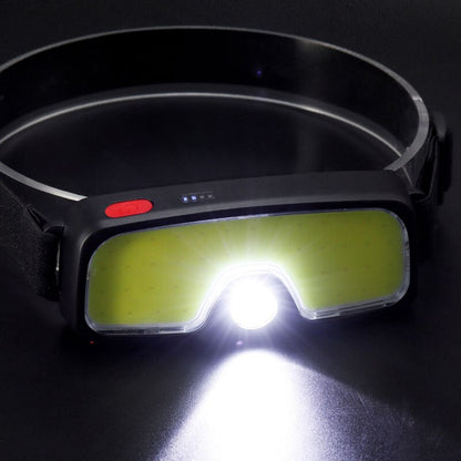 Rechargeable COB LED Headlamp IPX5 Waterproof by HitMyNeed