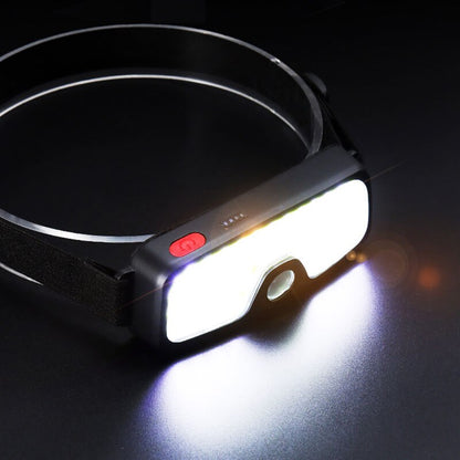 Rechargeable COB LED Headlamp IPX5 Waterproof by HitMyNeed