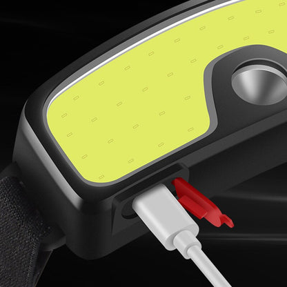 Rechargeable COB LED Headlamp IPX5 Waterproof by HitMyNeed