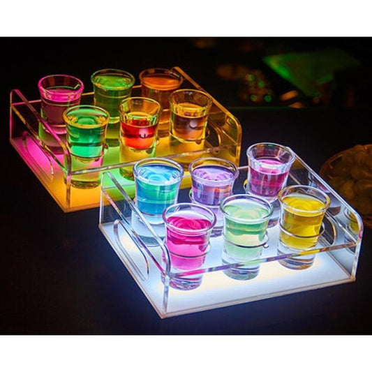 Rechargeable Color-Changing LED Shot Glasses by HitMyNeed