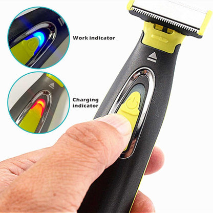 Rechargeable Cordless Electric Shaver with Trimmer by HitMyNeed
